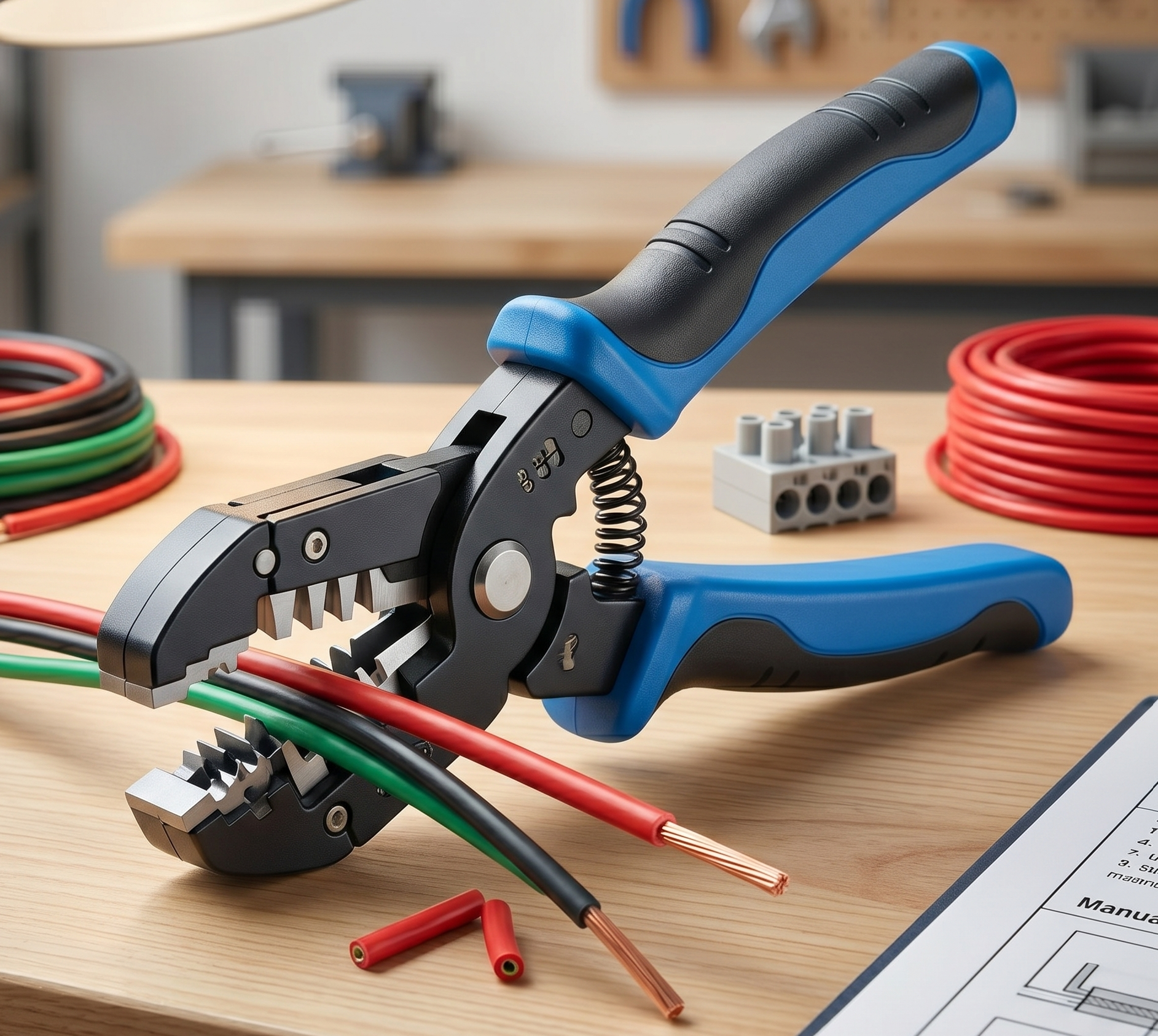 Imagen referencial de pelacables profesional
