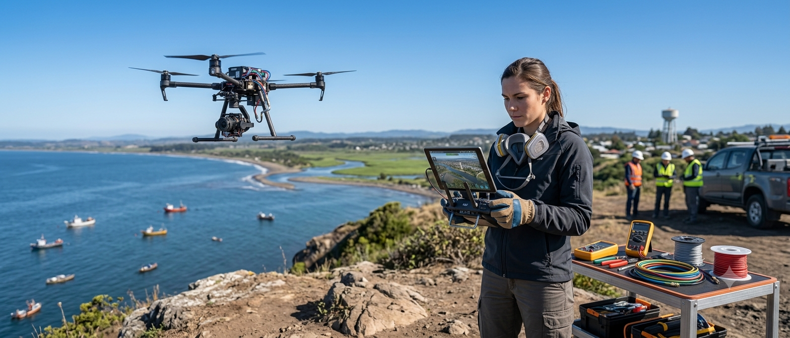 Curso Operación Profesional de Drones