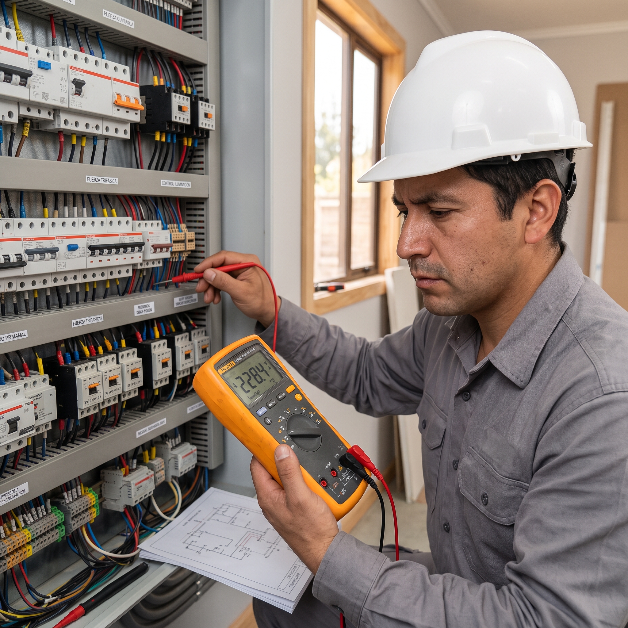 Diagnóstico de Fallas Eléctricas Residenciales