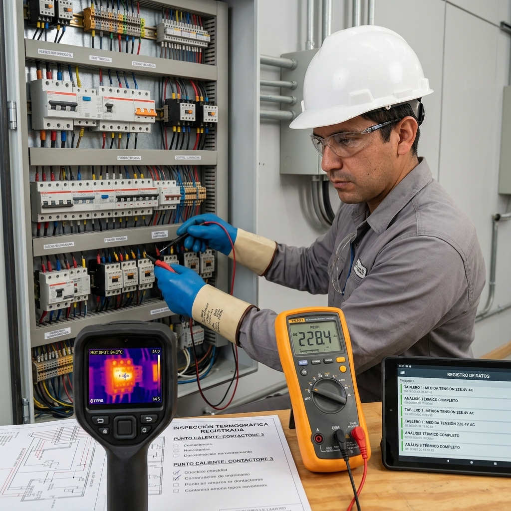 Mantenimiento Eléctrico y Gestión de Activos Industriales