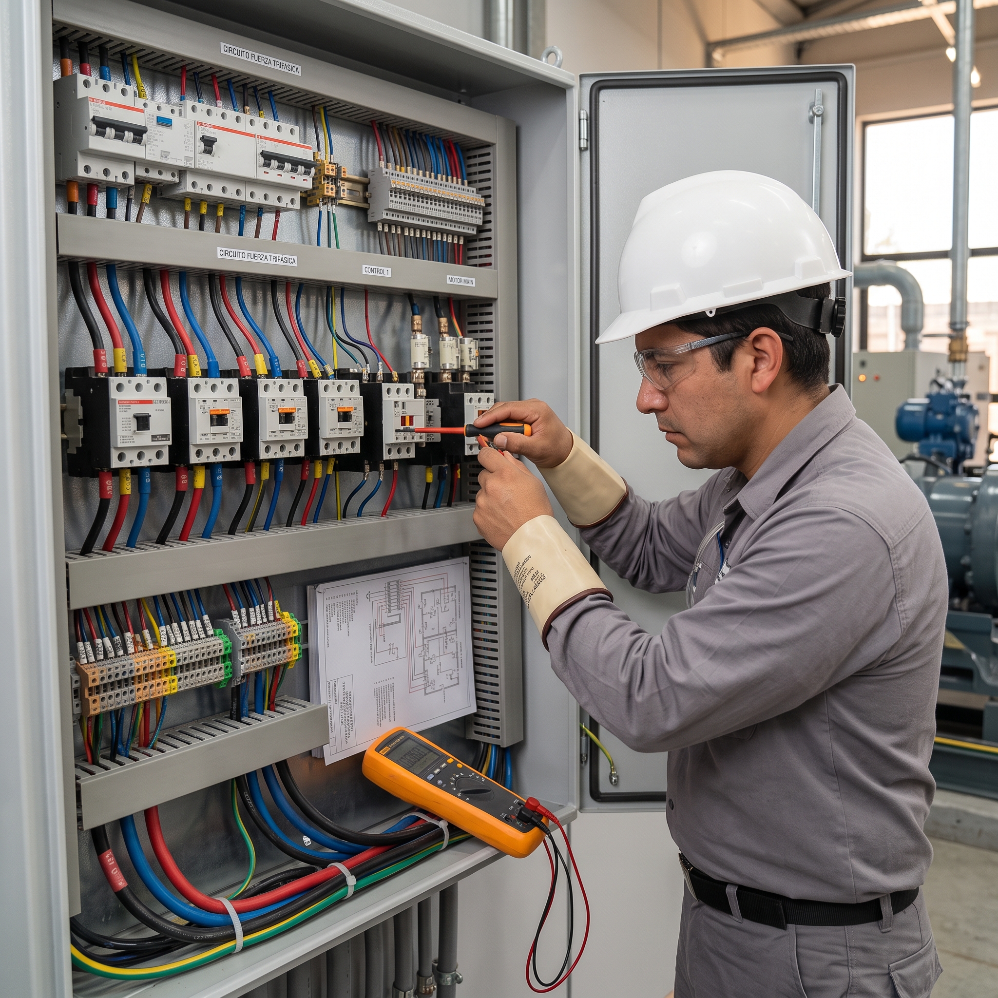 Tableros y Protecciones de Fuerza Industrial