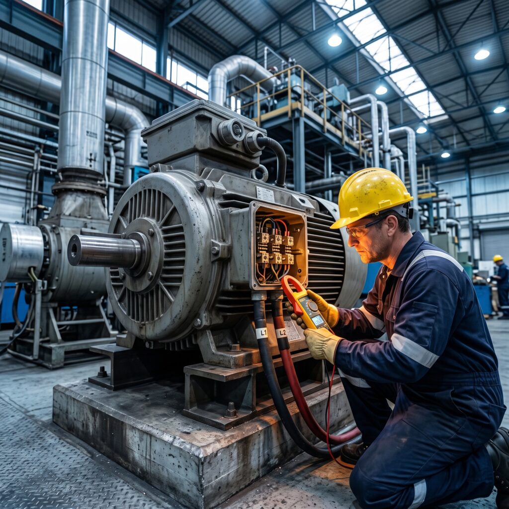 Electricidad Industrial y Motores Trifásicos