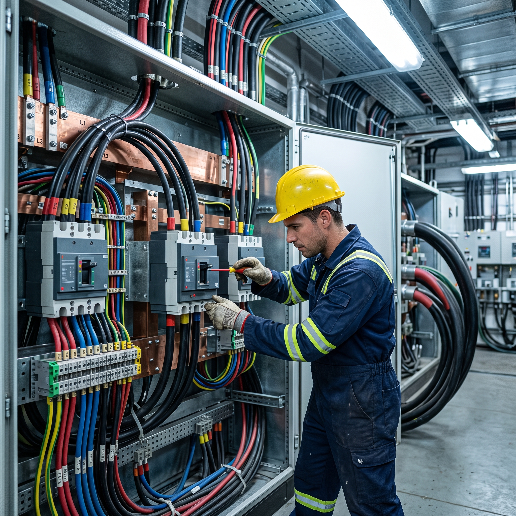 Tableros y Protecciones de Fuerza Industrial